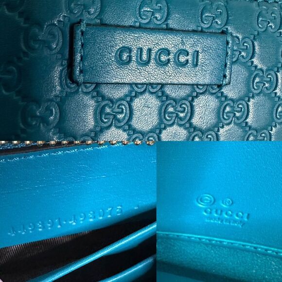 💯 Authentic Gucci Guccissima Long Wallet🍀 - Picture 5 of 15